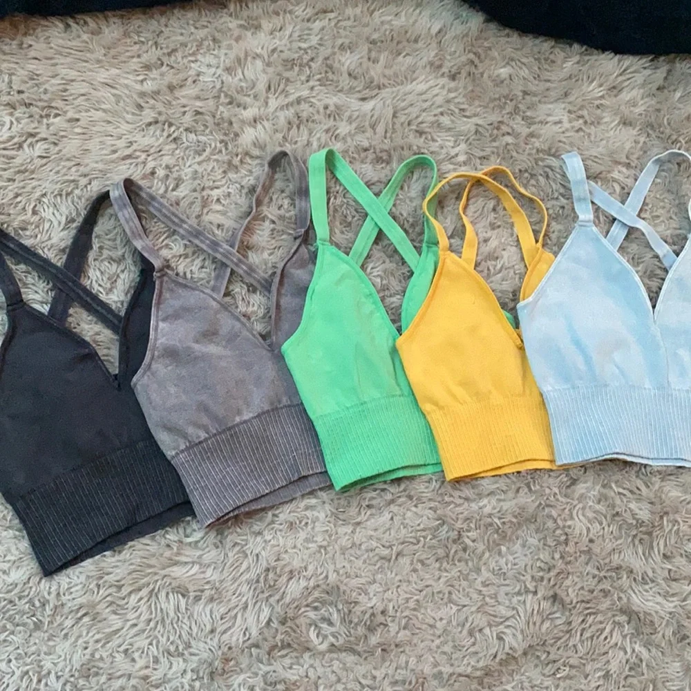 NEW- 🌺free people good karma cros back tank - Picture 16 of 17